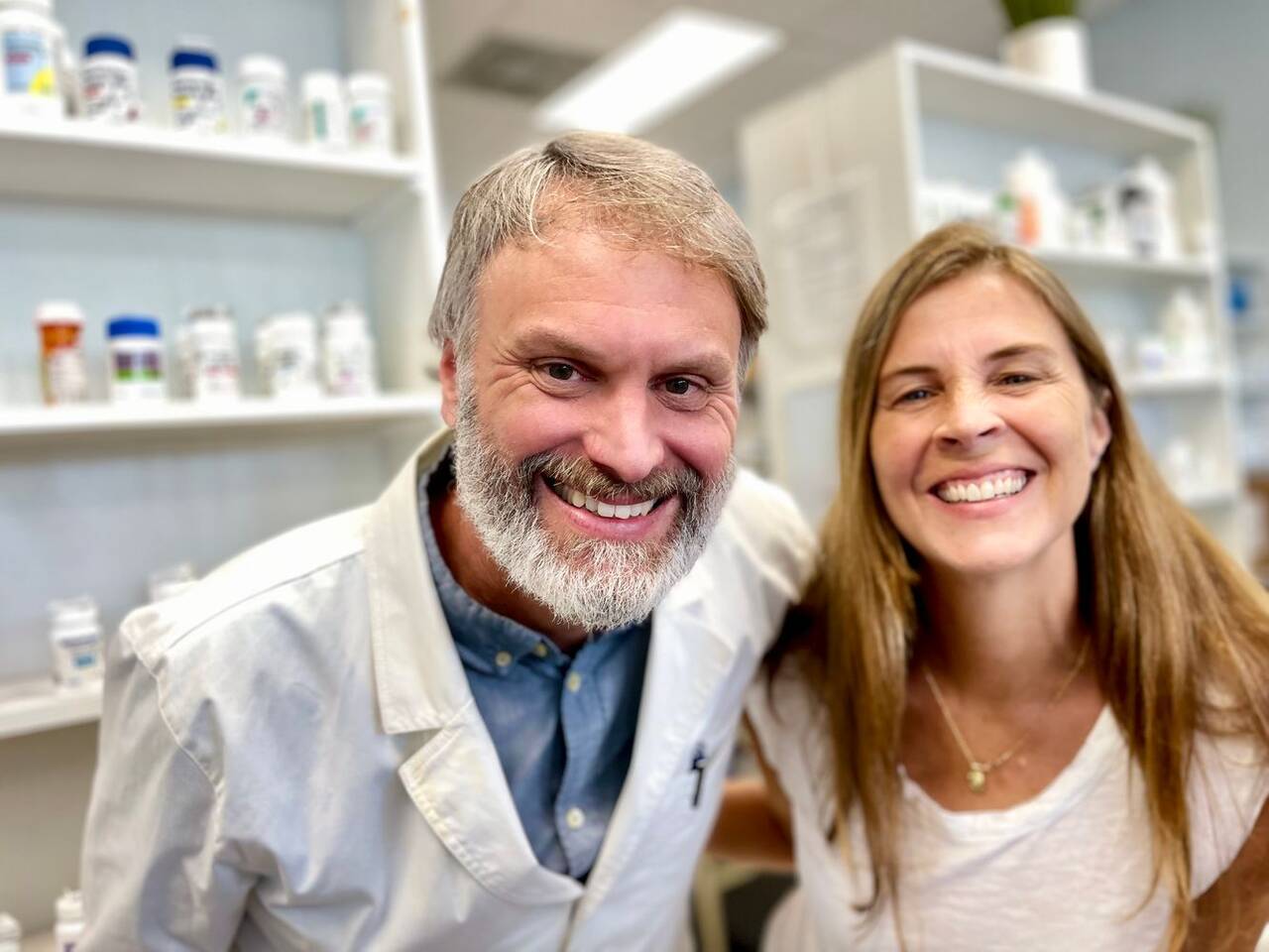 Lorraine and Walt Jeter, owners of Medicine Man Compounding Pharmacy